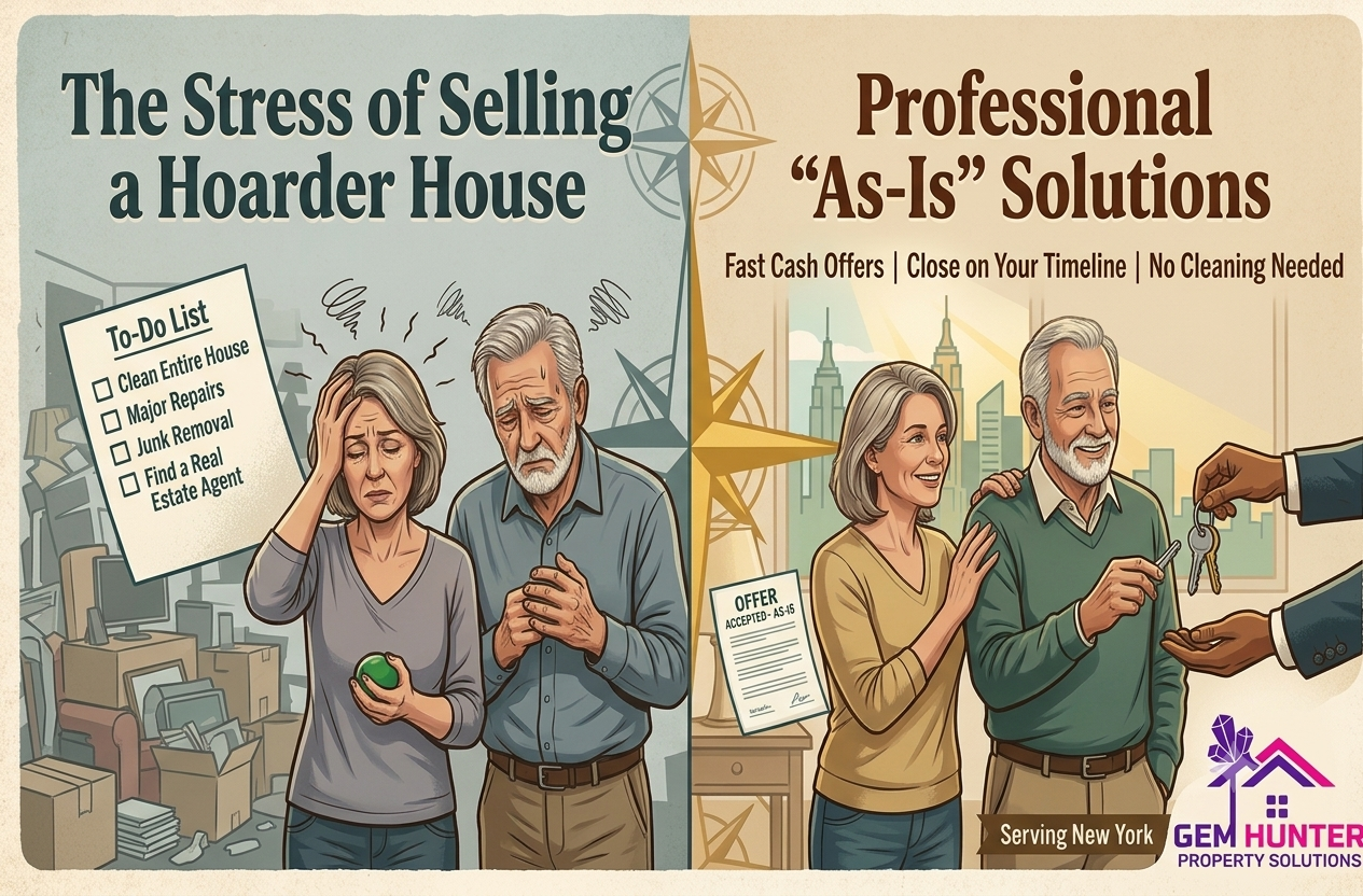 Selling a Hoarder House: No Judgment, Just Professional Solutions