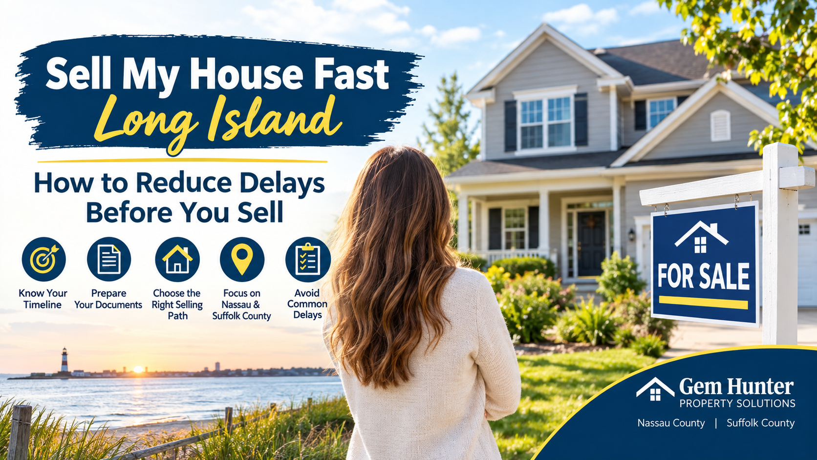 Sell My House Fast Long Island- How to Reduce Delays Before You Sell